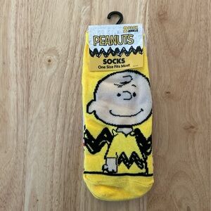 Peanuts Yellow Socks - One Size